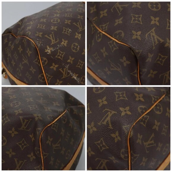 LOUIS VUITTON Monogram Keepall Bandouliere 55 Boston Bag M41414 LV Auth 108318 - Picture 15 of 15